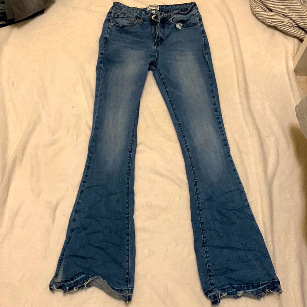 These are a pair of Umgee flare leg jeans I don’t wear anymore